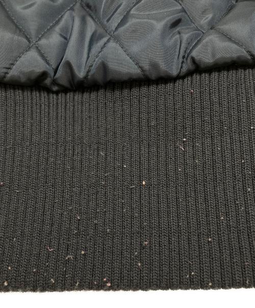 adidas（アディダス）adidas (アディダス) ウールスタジャン ネイビー×ベージュ サイズ:Lの古着・服飾アイテム