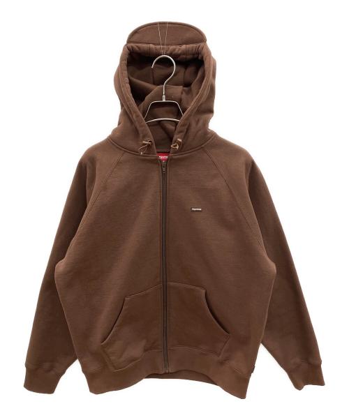 SUPREME（シュプリーム）SUPREME (シュプリーム) Brim Zip Up Hooded Sweatshirt　22AW ブラウン サイズ:Sの古着・服飾アイテム