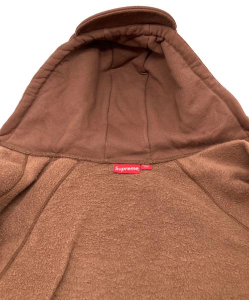SUPREME（シュプリーム）SUPREME (シュプリーム) Brim Zip Up Hooded Sweatshirt　22AW ブラウン サイズ:Sの古着・服飾アイテム