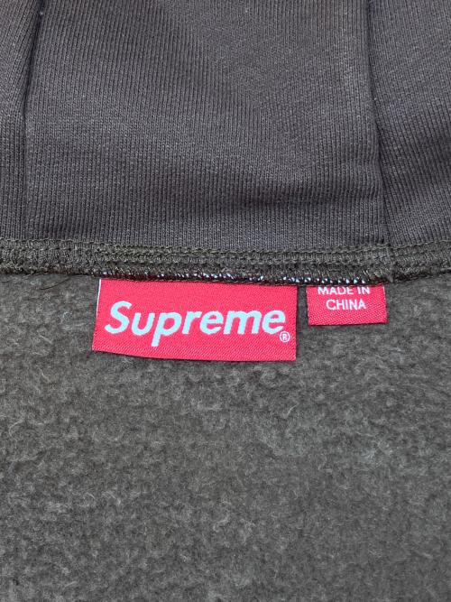 SUPREME（シュプリーム）SUPREME (シュプリーム) Brim Zip Up Hooded Sweatshirt　22AW ブラウン サイズ:Sの古着・服飾アイテム