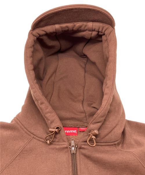SUPREME（シュプリーム）SUPREME (シュプリーム) Brim Zip Up Hooded Sweatshirt　22AW ブラウン サイズ:Sの古着・服飾アイテム