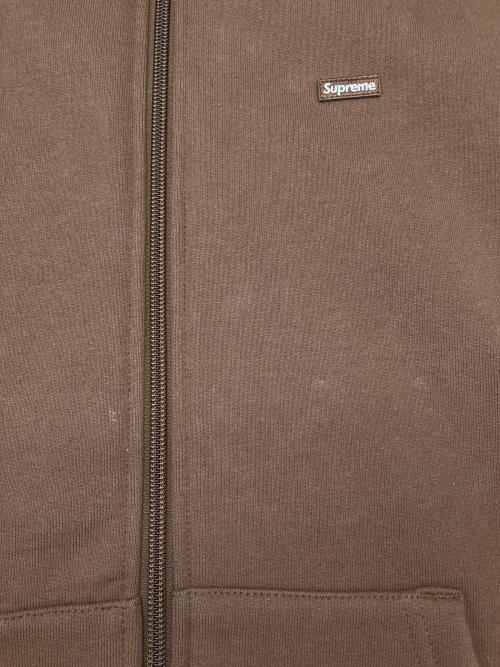 SUPREME（シュプリーム）SUPREME (シュプリーム) Brim Zip Up Hooded Sweatshirt　22AW ブラウン サイズ:Sの古着・服飾アイテム