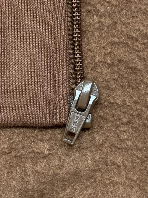 SUPREME（シュプリーム）SUPREME (シュプリーム) Brim Zip Up Hooded Sweatshirt　22AW ブラウン サイズ:Sの古着・服飾アイテム