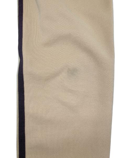 adidas（アディダス）adidas (アディダス) 80sトラックジャケット 銀タグ 万国旗タグ 古着 ベージュ×ブラウン サイズ:Lの古着・服飾アイテム