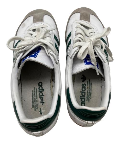 adidas（アディダス）adidas (アディダス) スニーカー ホワイト×グリーン サイズ:26の古着・服飾アイテム