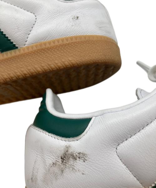adidas（アディダス）adidas (アディダス) スニーカー ホワイト×グリーン サイズ:26の古着・服飾アイテム