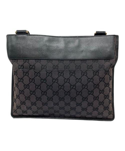 GUCCI（グッチ）GUCCI (グッチ) GG　ショルダーバッグ ブラックの古着・服飾アイテム