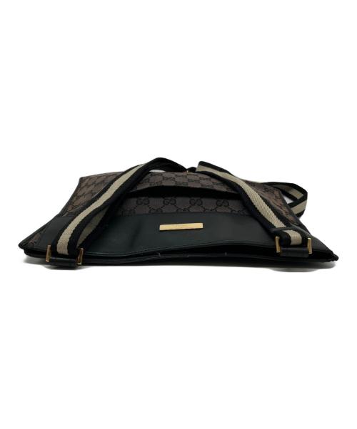 GUCCI（グッチ）GUCCI (グッチ) GG　ショルダーバッグ ブラックの古着・服飾アイテム