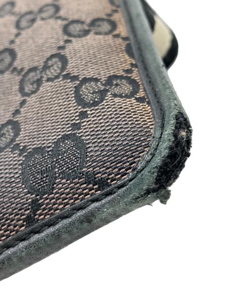 GUCCI（グッチ）GUCCI (グッチ) GG　ショルダーバッグ ブラックの古着・服飾アイテム