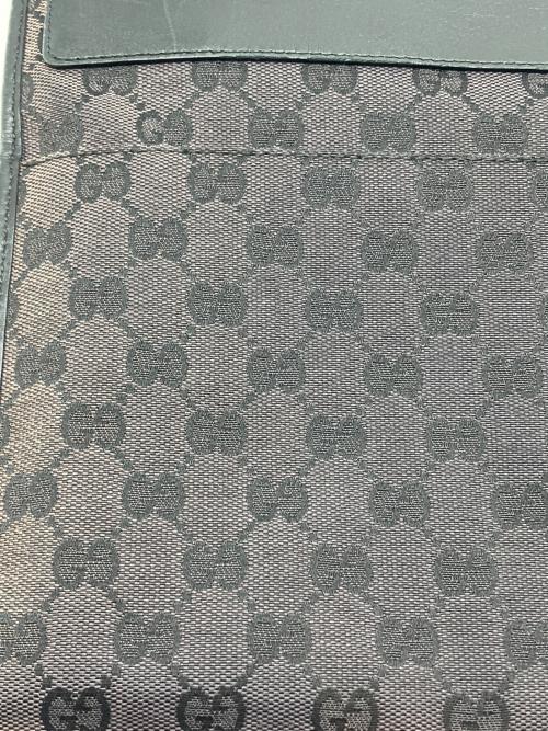 GUCCI（グッチ）GUCCI (グッチ) GG　ショルダーバッグ ブラックの古着・服飾アイテム
