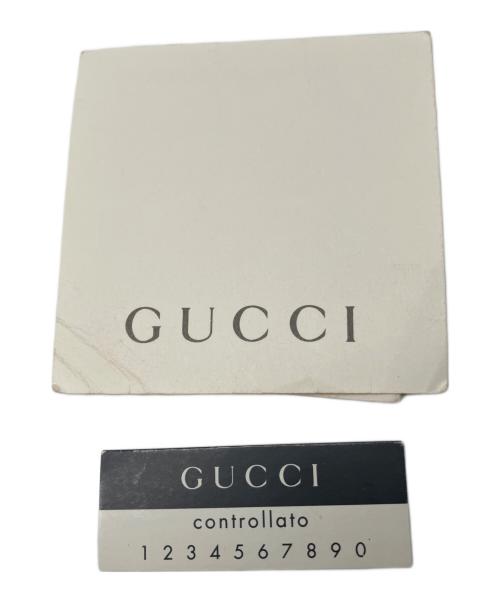 GUCCI（グッチ）GUCCI (グッチ) GGキャンバス2WAYバッグ ベージュ×ブラウンの古着・服飾アイテム