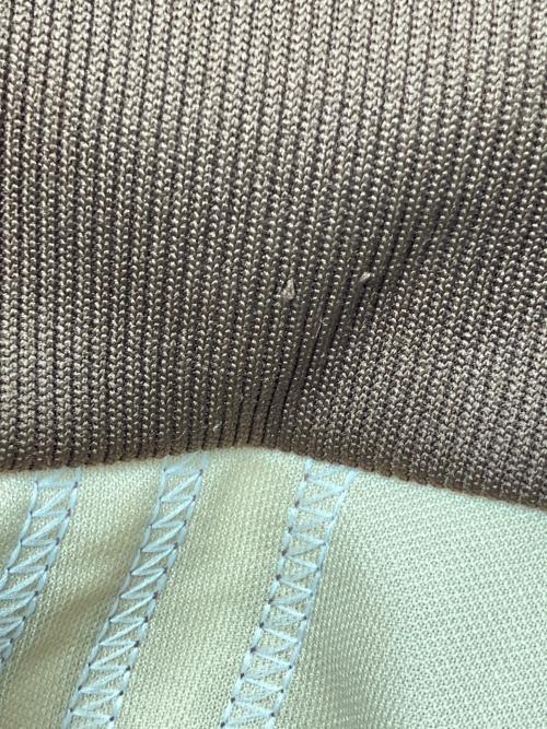 adidas（アディダス）adidas (アディダス) 90sトラックジャケット　古着 ブラウン×ベージュ サイズ:Ｍの古着・服飾アイテム