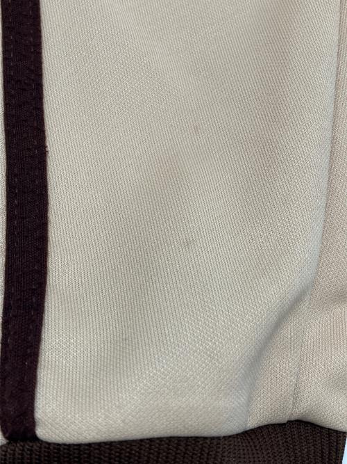 adidas（アディダス）adidas (アディダス) 90sトラックジャケット　古着 ブラウン×ベージュ サイズ:Ｍの古着・服飾アイテム