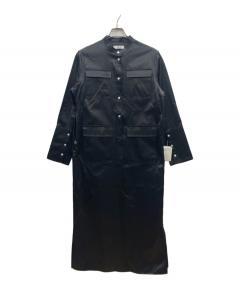 中古・古着通販】ENFOLD (エンフォルド) 長袖ワンピース グレー サイズ