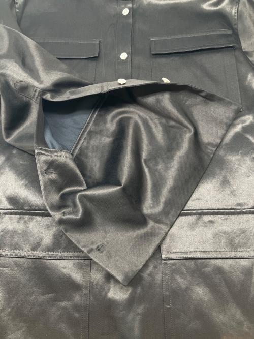 icB（アイシービー）icB (アイシービー) 長袖ワンピース ブラック サイズ:40 未使用品の古着・服飾アイテム