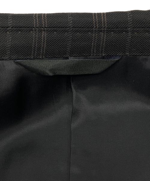 Savile Clifford（サヴィル・クリフォード）Savile Clifford (サヴィル・クリフォード) セットアップスーツ　ストライプ ダークグレー×ピンク サイズ:Ｍの古着・服飾アイテム