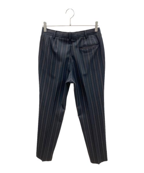 Savile Clifford（サヴィル・クリフォード）Savile Clifford (サヴィル・クリフォード) セットアップスーツ　ストライプ ダークグレー×ピンク サイズ:Ｍの古着・服飾アイテム