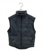 NIKEナイキ）の古着「ランニングベスト」｜ダークグレー×ホワイト