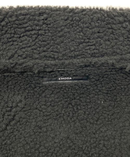 EMODA（エモダ）EMODA (エモダ) フェイクレザージャケット ブラック サイズ:Ｆ 未使用品の古着・服飾アイテム