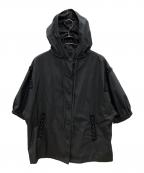 Reneルネ）の古着「フーデッドジャケット」｜ダークグレー