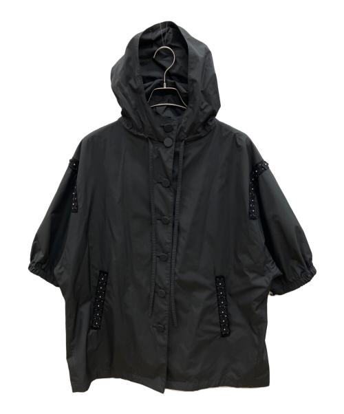 Rene（ルネ）Rene (ルネ) フーデッドジャケット ダークグレー サイズ:36の古着・服飾アイテム