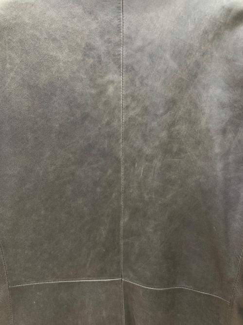 BURBERRY BLACK LABEL（バーバリーブラックレーベル）BURBERRY BLACK LABEL (バーバリーブラックレーベル) ラムレザーテーラードジャケット チョコレートブラウン サイズ:Ｍの古着・服飾アイテム