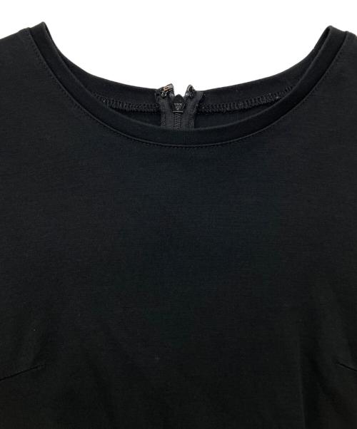 BORDERS at BALCONY（ボーダーズアットバルコニー）BORDERS at BALCONY (ボーダーズアットバルコニー) チュニック ブラック×ホワイト サイズ:36の古着・服飾アイテム