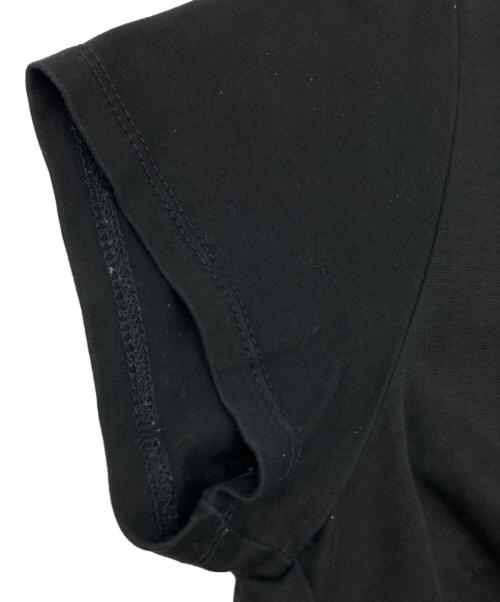 BORDERS at BALCONY（ボーダーズアットバルコニー）BORDERS at BALCONY (ボーダーズアットバルコニー) チュニック ブラック×ホワイト サイズ:36の古着・服飾アイテム