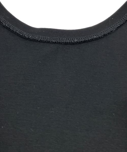 BORDERS at BALCONY（ボーダーズアットバルコニー）BORDERS at BALCONY (ボーダーズアットバルコニー) チュニック ブラック×ホワイト サイズ:36の古着・服飾アイテム