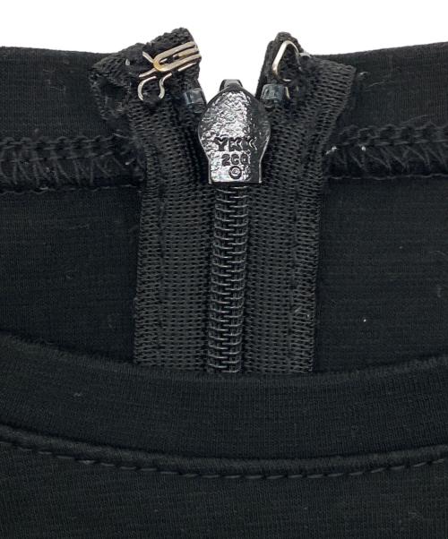 BORDERS at BALCONY（ボーダーズアットバルコニー）BORDERS at BALCONY (ボーダーズアットバルコニー) チュニック ブラック×ホワイト サイズ:36の古着・服飾アイテム