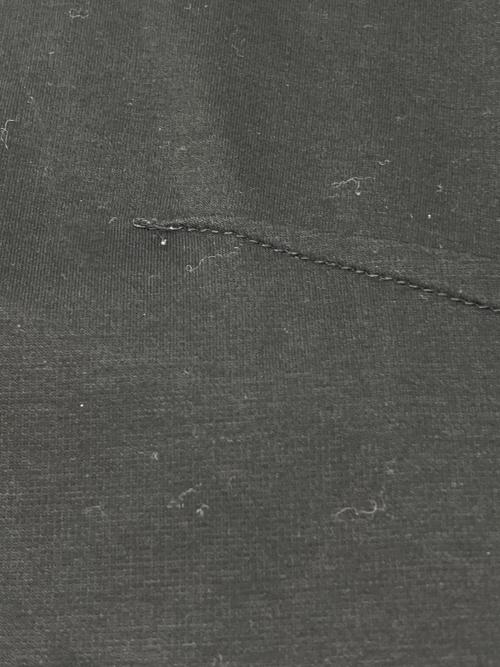 BORDERS at BALCONY（ボーダーズアットバルコニー）BORDERS at BALCONY (ボーダーズアットバルコニー) チュニック ブラック×ホワイト サイズ:36の古着・服飾アイテム