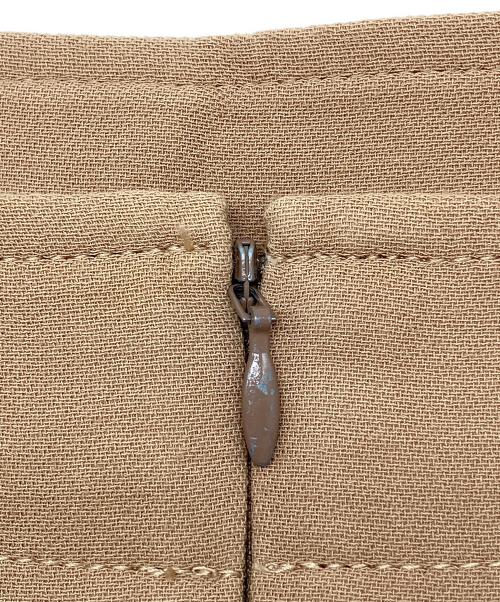 BORDERS at BALCONY（ボーダーズアットバルコニー）BORDERS at BALCONY (ボーダーズアットバルコニー) ノースリーブワンピース ベージュ サイズ:36の古着・服飾アイテム