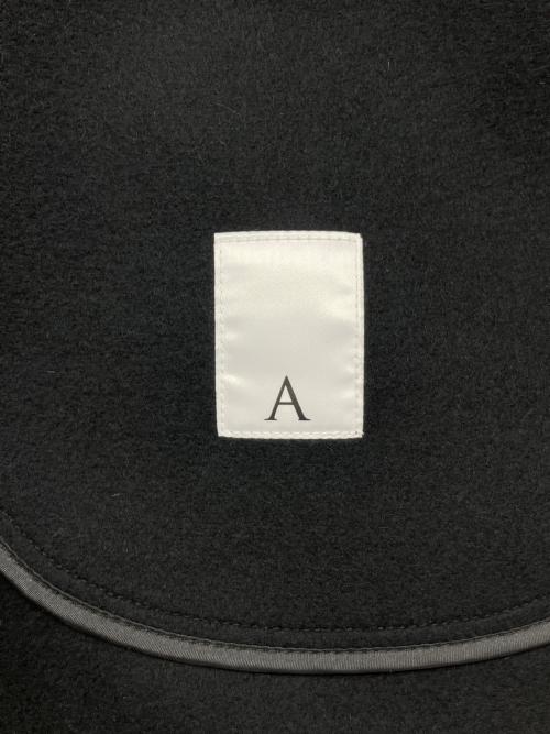 ABYTS（エーバイティーエス）ABYTS (エーバイティーエス) チェスターコート　WOOL RIVER COAT ブラック サイズ:2 未使用品の古着・服飾アイテム