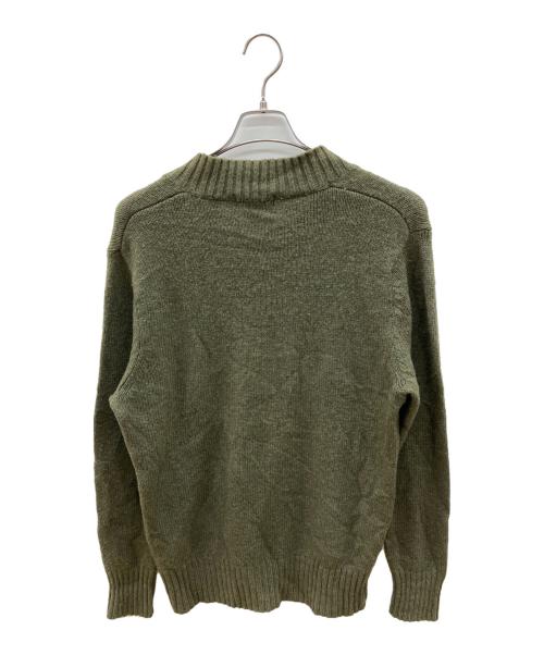 Eddie Bauer（エディーバウアー）Eddie Bauer (エディーバウアー) 00's厚手ニット　古着 グリーン サイズ:Sの古着・服飾アイテム