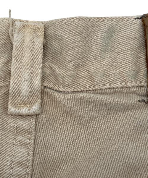 Calvin Klein Jeans（カルバンクラインジーンズ）Calvin Klein Jeans (カルバンクラインジーンズ) 90sデニムバギーパンツ　古着 ベージュ サイズ:28の古着・服飾アイテム