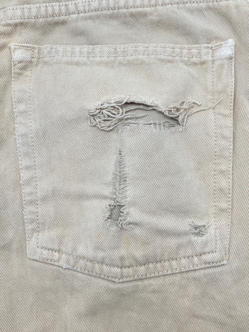 Calvin Klein Jeans（カルバンクラインジーンズ）Calvin Klein Jeans (カルバンクラインジーンズ) 90sデニムバギーパンツ　古着 ベージュ サイズ:28の古着・服飾アイテム