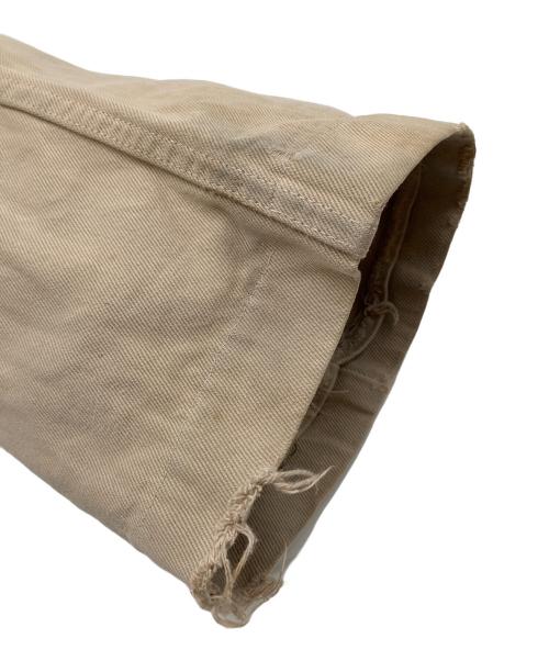 Calvin Klein Jeans（カルバンクラインジーンズ）Calvin Klein Jeans (カルバンクラインジーンズ) 90sデニムバギーパンツ　古着 ベージュ サイズ:28の古着・服飾アイテム