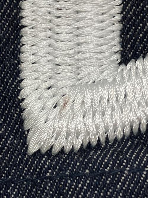 EVISU（エヴィス）EVISU (エヴィス) カモメ刺繍デニムハーフパンツ インディゴ サイズ:W30の古着・服飾アイテム