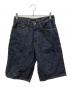 EVISU（エヴィス）の古着「カモメ刺繍デニムハーフパンツ」｜インディゴ