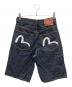 EVISU (エヴィス) カモメ刺繍デニムハーフパンツ インディゴ サイズ:W30：10000円