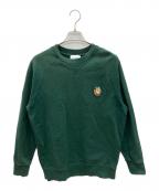 maison kitsuneメゾンキツネ）の古着「スウェット」｜グリーン