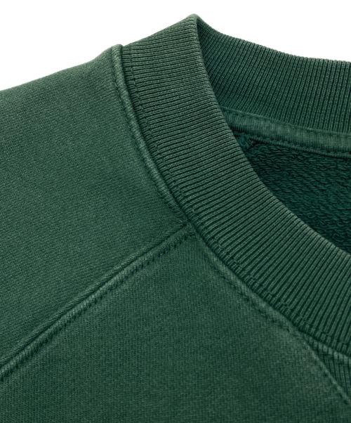 maison kitsune（メゾンキツネ）maison kitsune (メゾンキツネ) スウェット グリーン サイズ:XLの古着・服飾アイテム