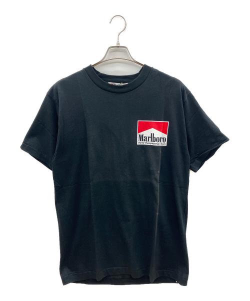 marlboro（マルボロ）marlboro (マルボロ) 90sロゴプリントTシャツ 鈴鹿サーキット　シングルステッチ 　古着 ブラック サイズ:不明の古着・服飾アイテム