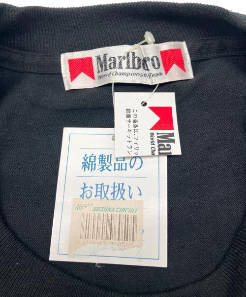 marlboro（マルボロ）marlboro (マルボロ) 90sロゴプリントTシャツ 鈴鹿サーキット　シングルステッチ 　古着 ブラック サイズ:不明の古着・服飾アイテム