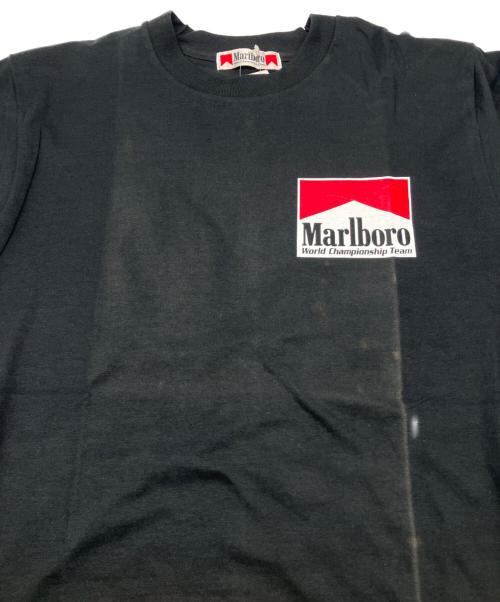 marlboro（マルボロ）marlboro (マルボロ) 90sロゴプリントTシャツ 鈴鹿サーキット　シングルステッチ 　古着 ブラック サイズ:不明の古着・服飾アイテム
