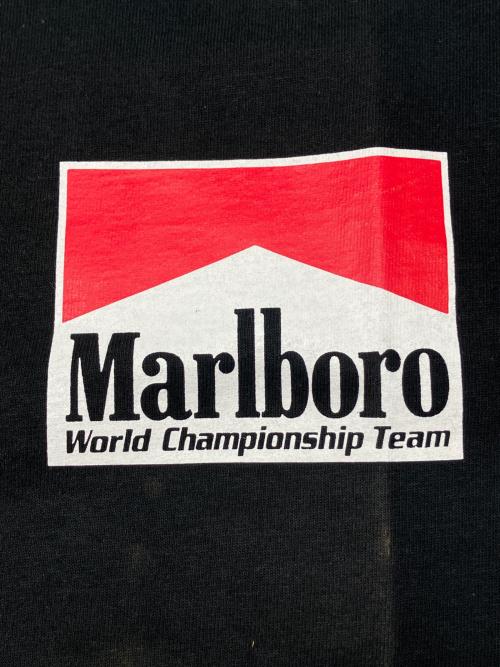marlboro（マルボロ）marlboro (マルボロ) 90sロゴプリントTシャツ 鈴鹿サーキット　シングルステッチ 　古着 ブラック サイズ:不明の古着・服飾アイテム