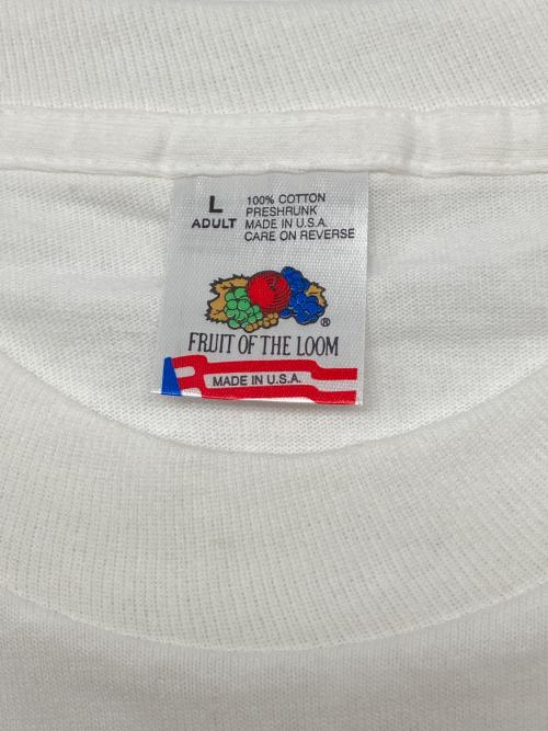 FRUIT OF THE LOOM（フルーツオブザルーム）FRUIT OF THE LOOM (フルーツオブザルーム) 80sプリントTシャツ　The X-FILE SECOND SEASON　シングルステッチ ホワイト サイズ:Lの古着・服飾アイテム