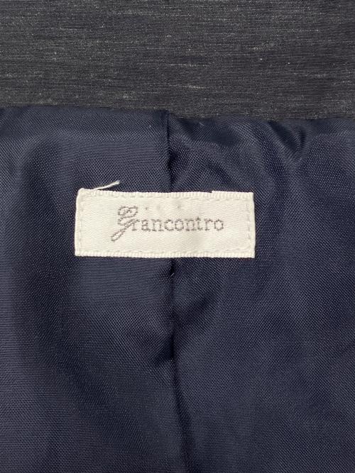 grancontro（グランコントロ）grancontro (グランコントロ) ダウンコート ネイビー サイズ:Lの古着・服飾アイテム