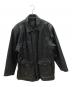 D'HOMME A HOMME（ドムアオム）の古着「90sカウレザージャケット　古着」｜ブラック