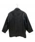 D'HOMME A HOMME (ドムアオム) 90sカウレザージャケット　古着 ブラック サイズ:L：6000円